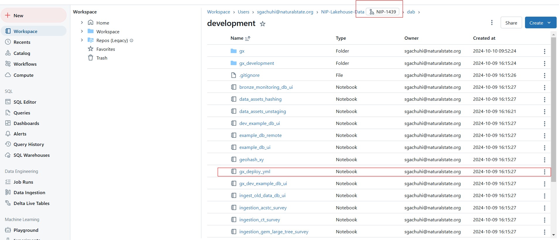 Path to the gx_deploy_yml file in stg